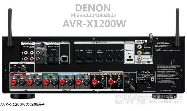 DENON AVR-X1200WӾ